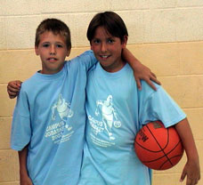 Dos chicos Campus JGBasket 2003