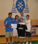 Entrega de trofeos a jugadores Campus Baloncesto JGBasket 2006